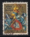 Stamps : Europe : Portugal :  Escudo de Armas del Principe Henry.