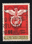 Stamps : Europe : Portugal :  Emblema europeo de futbol.