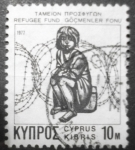 Sellos de Asia - Chipre -  Refugiados