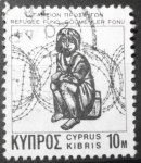 Stamps Cyprus -  Refugiados