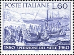 Stamps Italy -  CENTENARIO DE LA EXPEDICION DE LOS MI