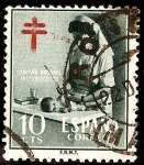 Stamps Spain -  Enfermera puericultora