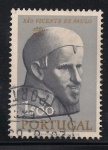 Stamps : Europe : Portugal :  San Vicente de Paúl por Monsaraz