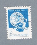 Stamps Romania -  Arte Popular