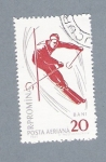 Stamps Romania -  Esquí