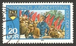 Stamps Germany -  festival nacional de las juventudes de la R.D.A.