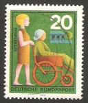 Stamps Germany -  servicios de voluntarios, ayuda a discapacitados