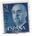 Stamps Spain -  Franco