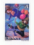 Stamps Spain -  Edifil  4138  El Circo. Tarifa A  