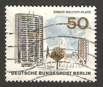 Stamps Germany -  plaza ernst reuter