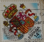 Stamps Spain -  Escudo España