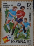Stamps : Europe : Spain :  Copa mundial de fútbol España 82