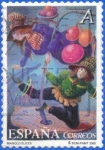 Stamps Spain -  2005 ESPANA (E4140) el Circo obras de Manolo Elices A 2