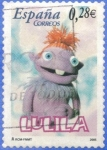 Stamps Spain -  2005 (E4179) Los Lunnis - Lupita 0.28€