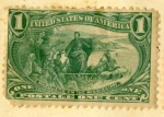 Stamps : America : United_States :  Marquette on the Mississippi