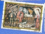 Stamps : Europe : Spain :  1984 ESPANA (E2776) Navidad - Natividad del Museo Diocesano de Palma de Mallorca 40p 3