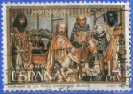 Stamps Spain -  1982 ESPANA (E2681) Navidad - La Adoracion de los RRMM Real Colegiata de Covarrubias en Burgos 14p 