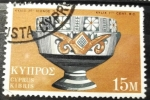 Sellos del Mundo : Asia : Cyprus : Arte - Copa