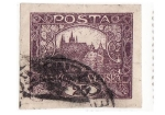 Stamps Czechoslovakia -  Palacio Violeta