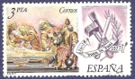 Stamps Spain -  Edifil 2461 Juan de Juni 3 grande NUEVO