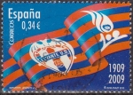Stamps Spain -  ESPAÑA 2010 4561 Sello Deportes Centenario del Levante UD usado Espana Spain Espagne Spagna Spanje 