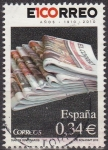 Sellos de Europa - Espa�a -  ESPAÑA 2010 4562 Sello Diarios Centenarios El Correo usado Espana Spain Espagne Spagna Spanje Spanie