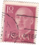 Stamps Spain -  Franco. España