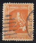 Stamps Philippines -  Mapa de Filipinas.