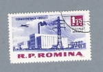 Stamps Romania -  Termocentrala Brazi