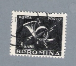 Sellos de Europa - Rumania -  Porto