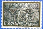 Sellos del Mundo : Europa : Espaa : 1974 ESPANA (E2217) Navidad - El Nacimiento de Renato de Valdivia 2p 5 INT