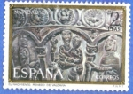Sellos de Europa - Espaa -  1974 ESPANA (E2217) Navidad - El Nacimiento de Renato de Valdivia 2p 1