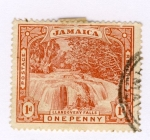 Sellos de America - Jamaica -  Lladoveri Falls