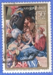 Stamps : Europe : Spain :  1969 ESPANA (E1944) Navidad - Adoracion de los Reyes Magos 1.5p3 INT