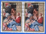 Stamps Spain -  1969 ESPANA (E1944) Navidad - Adoracion de los Reyes Magos 1.5p 1