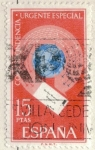 Stamps Spain -  1971 ESPANA (E2042) Aereo Alegorias 15p