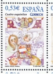 Stamps Spain -  Edifil  SH 4154 D  Para los niños. Canciones y cuentos populares.  