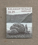Stamps Europe - Greenland -  Búsqueda fósiles