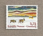 Sellos del Mundo : Europe : Greenland : Navidad 2008