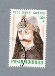 Stamps : Europe : Romania :  Ulao Tepes 500ani