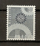 Stamps Switzerland -  Tema Europa