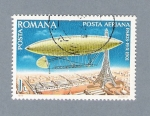 Stamps : Europe : Romania :  Globo sobre Paris