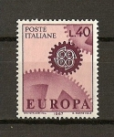 Stamps Italy -  Tema Europa
