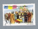 Stamps Romania -  Revolución Popular