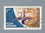 Stamps Romania -  Satélite