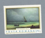 Stamps : Europe : Romania :  Cuadro