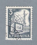 Stamps Europe - Romania -  Telecomunicaciones