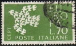 Sellos de Europa - Italia -  Italia 1961 Scott 846 Sello Serie Europa usado