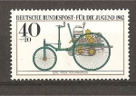 Stamps Germany -  Vehiculos historicos del museo de Munich.