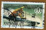 Stamps : Europe : Andorra :  REMO - Juegos Olimpicos MONTREAL